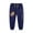 H146 Multicolour, variant on SJLDQY Boys Sweatpants Fall Winter Fleece lined Joggers Cute Embroidery Elastic Waist Drawstring Casual Trousers
