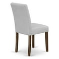 thumbnail image 5 of Dining Chairs Set of 2, Upholstered Seat, Modern Style, 22"D x 17"W x 36"H, 5 of 6