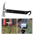 thumbnail image 4 of Marteau de Traction de Maillet de Tente en Alliage d'Aluminium Léger pour la Randonnée de Camping en Plein Air - Mini no Strap, 4 of 10