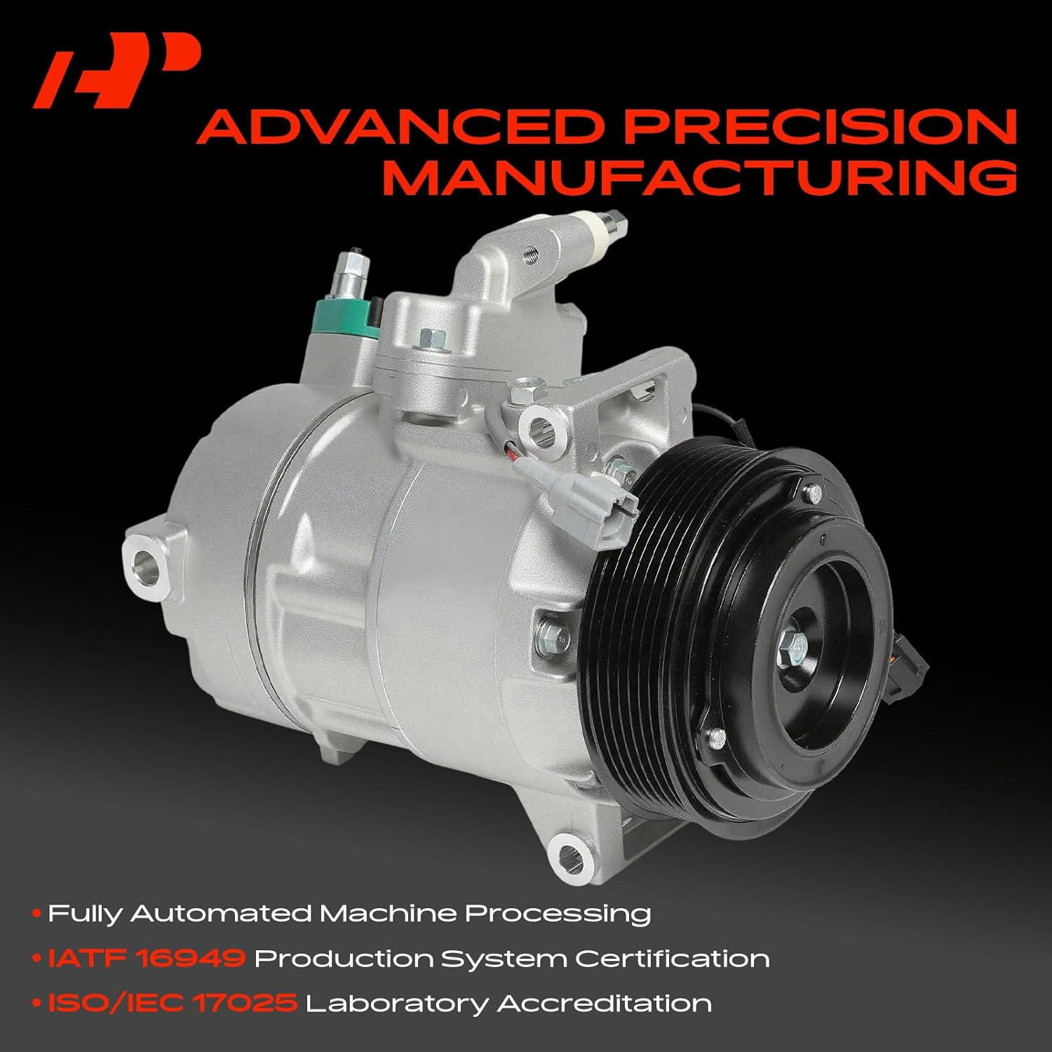 A-Premium AC Compressor with Clutch Compatible with Infiniti EX35 EX37 FX35 FX37 G37 M37 Q40 Q60 Q70 Q70L QX50 QX70 370Z Fits select: 2009-2012 INFINITI EX35 BASE/JOURNEY, 2014-2017 INFINITI Q70 3.7