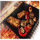 thumbnail image 4 of 2 almohadillas resistentes al calor para bandeja de horno, parrilla de carbón, alfombrilla antiadherente para cocinar, almohadilla portátil para barbacoa al aire libre, 4 of 6