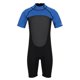 thumbnail image 1 of Regatta - Traje de Neoprene Shorty para Niños/Niñas (Negro, Azul Náutico), 1 of 6