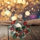 thumbnail image 5 of Vela aromática con aroma a fruta roja, Luces de bolas de ratán LED, Decoración de boda rosa, 5 of 7