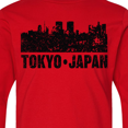 thumbnail image 4 of Inktastic Tokyo Japan City Skyline with Grunge Long Sleeve Youth T-Shirt, 4 of 5