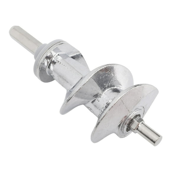 Stainless Steel Meat Mincer Screw Replacement Electric Meat Grinder Parts Durable Meat Grinder Auger for Home Kitchen Commercial Use Food Processing