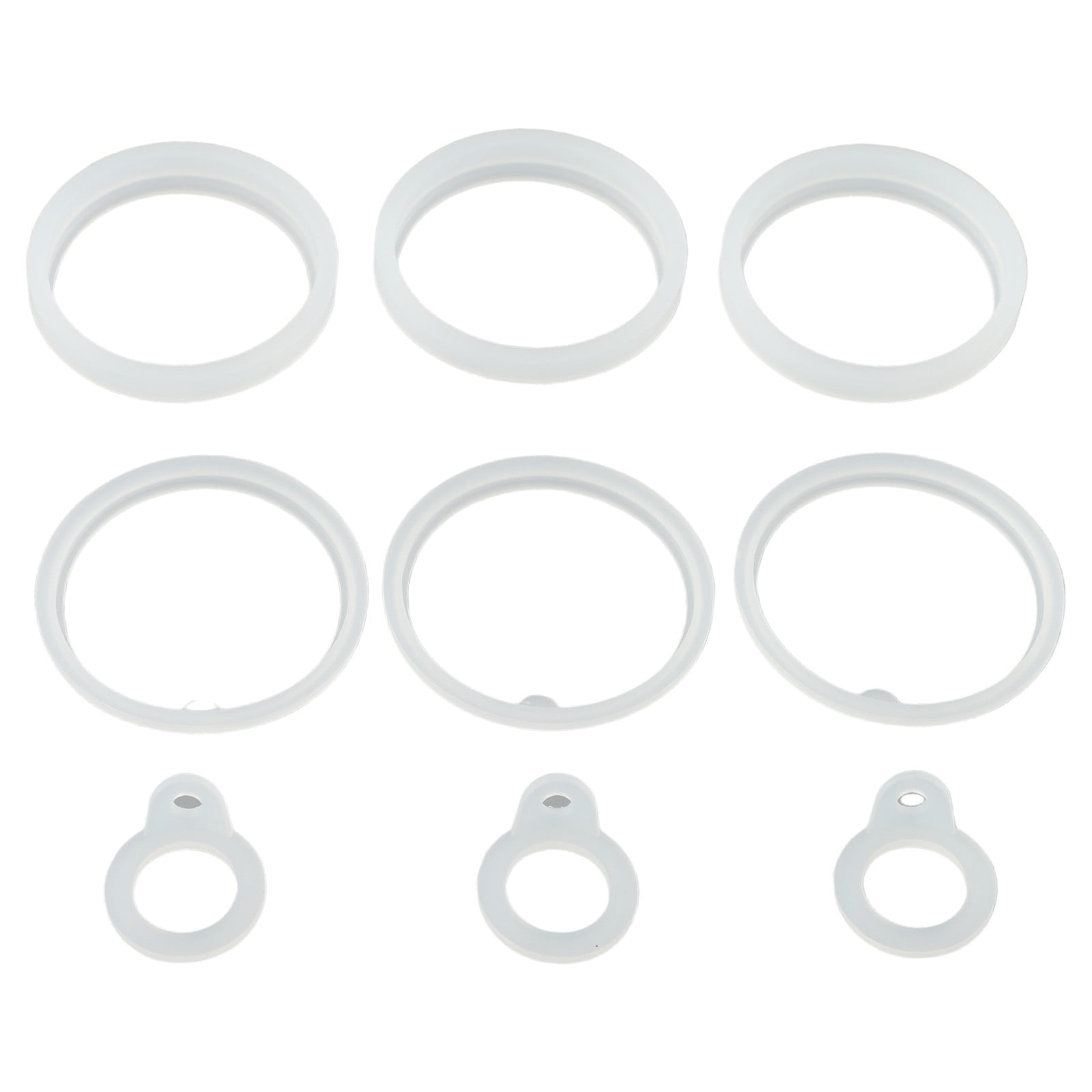 10Pcs Silicone Bottle Cap Seals - Universal Grommet Plugs For Thermos, Wine Bottles (20/30OZ)