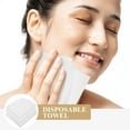 thumbnail image 3 of OFFIGAM 10 Pcs Disposable Bath Towels Soft Cotton Travel Use For Office General Users, 3 of 8