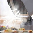 thumbnail image 1 of Campana extractora de sobremesa portátil mini | Extractor de humos de barbacoa de olla caliente móvil de mesa de acero inoxidable | Ángulo de altura ajustable de súper succión de 3600 rpm | Barbacoa, 1 of 8