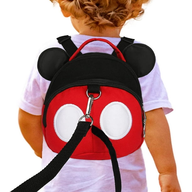 Arnes antiperdida para bebe mochila para ninos pequenos de algodon purificado con correa de seguridad rojo con mochila Walmart en linea