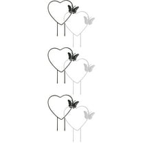 unbranded 6 pcs  Heart  Design Plant Climbing Racks Creative Garden Trellis Climbing Plant Trellis