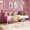 Pink, variant on Twin Daybed with Headboard, Heavy-Duty Metal Frame, Steel Slats, Noise-Free, No Box Spring Needed for Living & Guest Room, Pink/Black/White/Brown