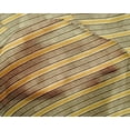 thumbnail image 4 of oneOone Silk Tabby Fabric Stripe Block Printed Fabric 1 Yard 42 Inch Wide, 4 of 4