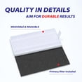 thumbnail image 5 of Accesorios para robot aspirador iHome Autovac Nova S1 2.ª generación/Nova S1 Pro. Repuestos para aspiradoras BObsweep Dustin/UltraVision/Orb-i (13 piezas: cepillo principal, 4 cepillos laterales y 8 f, 5 of 5