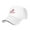 White, variant on Muhlenberg College Logo Casual Sandwich Baseball Cap Adjustable For Men For Women