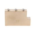 thumbnail image 3 of Solid L Shape Tremolo Brass Block for Locking Tremolo Bridge Electric Guitar 37mm, 3 of 5