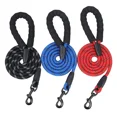 thumbnail image 2 of Reflective Dog Leash 1.5m Nylon Dogs Leash Comfortable Padded Handle Outdoor Walking Small Medium Large Dog Accessories Supplies (Black), 2 of 7