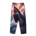 thumbnail image 5 of Daiia Dramatic Shark Attack Women's Sleep Pant with Pockets and Drawstring,Pajama Pants-Small, 5 of 9