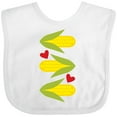 thumbnail image 3 of Inktastic Corn Lover Corn on the Cob Boys or Girls Baby Bib, 3 of 4