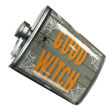 

NEONBLOND Flask Good Witch Halloween Spider Webs