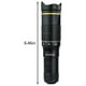 thumbnail image 3 of Lente para teléfono celular de 32 aumentos con clip, alta definición, kit universal, compatible con la mayoría de los teléfonos celulares, buena reproducción del color. Telescopio monocular., 3 of 7