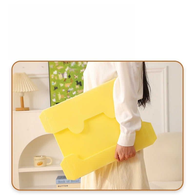 Pet supplies disposable cat litter box PP foldable waterproof cat litter boxenvironmentally friendlymaterial large cat litterbox