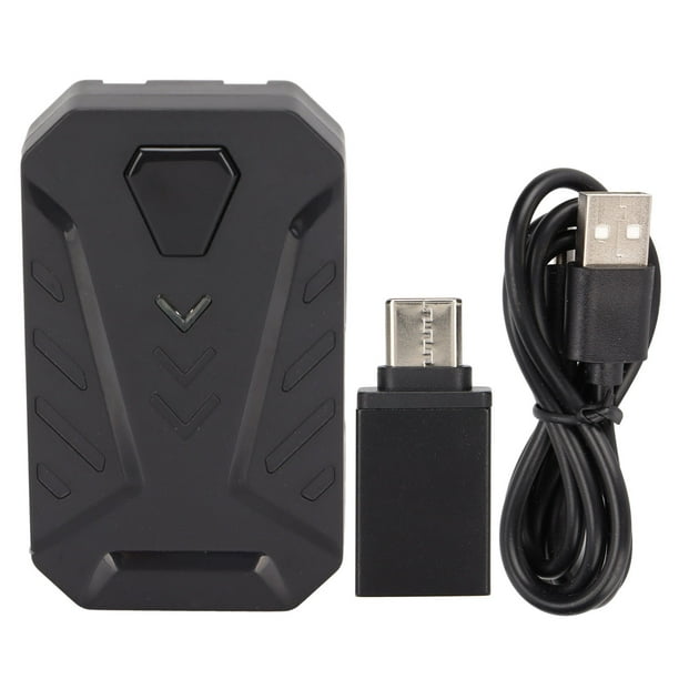 Convertidor de teclado y ratón Mix Master, conexión USB, adaptador programable para teclado y ratón con adaptador OTG para PS3