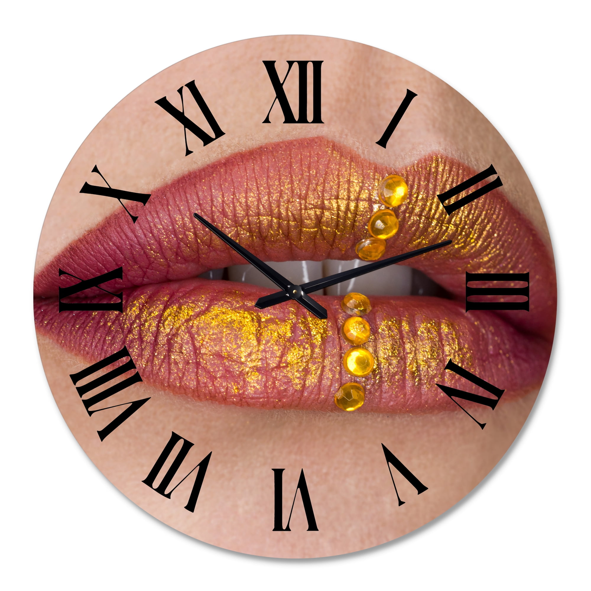Designart 1 in Quartz Modern/Contemporary Wall Clock
