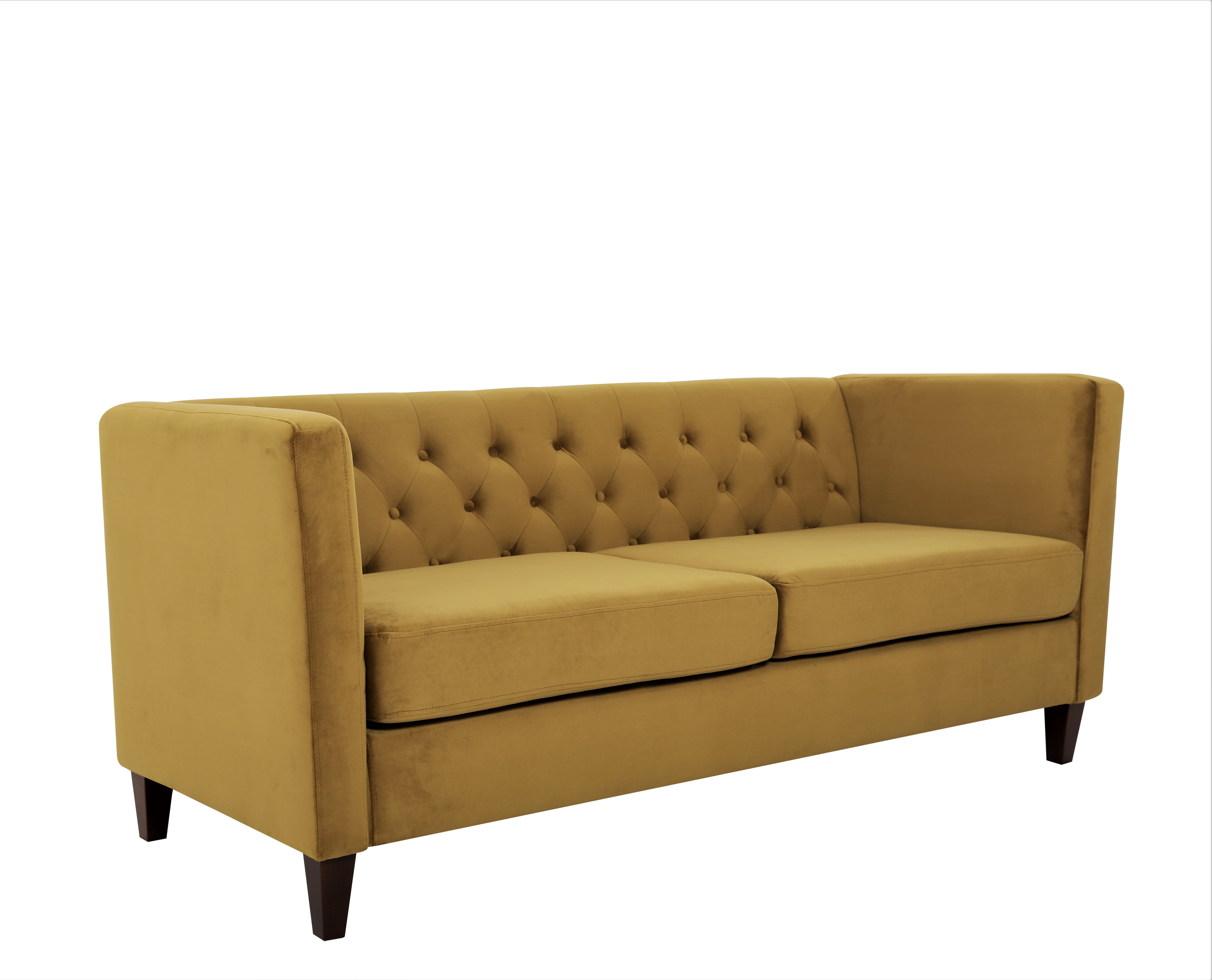 Lisette 73.3'' Velvet Square Arm Sofa