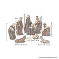 thumbnail image 4 of Regency International 2-7.5" Resin Linen Nativity Set/10 Pict Box - 2 - 7", 4 of 4