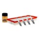 thumbnail image 1 of Kit De Bujías Doble Platino, Filtro De Aire Y Filtro Para Aceite Sintético 6 PIEZAS Afinación Sin Aceite Compatible con Beetle 1998 A 2001 Volkswagen L4 2.0L, 1 of 3