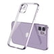 thumbnail image 3 of Luxury Plating Square Frame Silicone Transparent Case on For iPhone 11 12 13 14 15 Pro Max X XR XS Max 7 Plus Clear Back Cover, 3 of 5