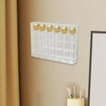 thumbnail image 6 of QccHieUs Golf Ball Display Case Cabinet Wall Mounted Protection Golfer's Gift Clear Table 24 Grids, 6 of 9