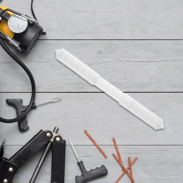 SOPOTUTU 3Pcs White Toilet Paper Roller Replacement Rod Plastic Spring Loaded Bathroom Holder