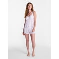 thumbnail image 2 of No Boundaries Woven Cami Top and Shorts Sleep Set, 2-Piece, Women's XS-XXL, 2 of 5