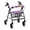 Purple Soft and Cute Halloween, variant on HELLHERO Bat Pumpkin Theme Back Rest Covers for Elderly Walker Seat Cushion Cover and Starry Sky for Elder