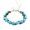 Blue, variant on Flower Crown Floral Wreath Headband Garland Bohemian Wedding Bridal Headwear