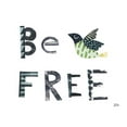 thumbnail image 2 of Gango Home Decor Contemporary Bird Words I & II by Melissa Averinos (Ready to Hang); Two 14x11in Brown Framed Prints, 2 of 5