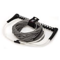 thumbnail image 2 of Airhead Spectra No Stretch Wakeboard Rope, Grey/Black/White, 70 ft, 2 of 7
