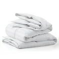 thumbnail image 5 of UNIKOME White Feather Fiber Down Comforter with Cotton Cover, Full/Queen, 5 of 5