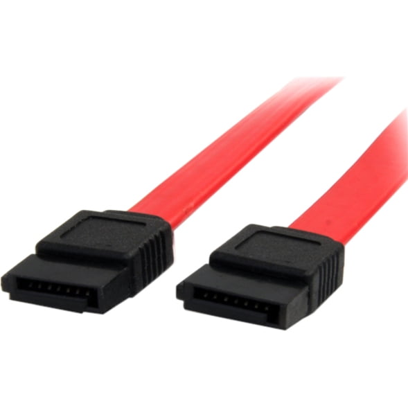 Kentek 1.5 FT SATA Cable 26AWG 7Pin Serial ATA F/F 180D Internal 3.0 Gbps PC HDD 