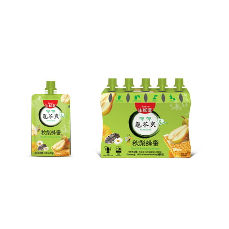 Sunity Pear and Honey Flavor Herbal Jelly Pouch (5 (Best Herbal Jelly In Singapore)