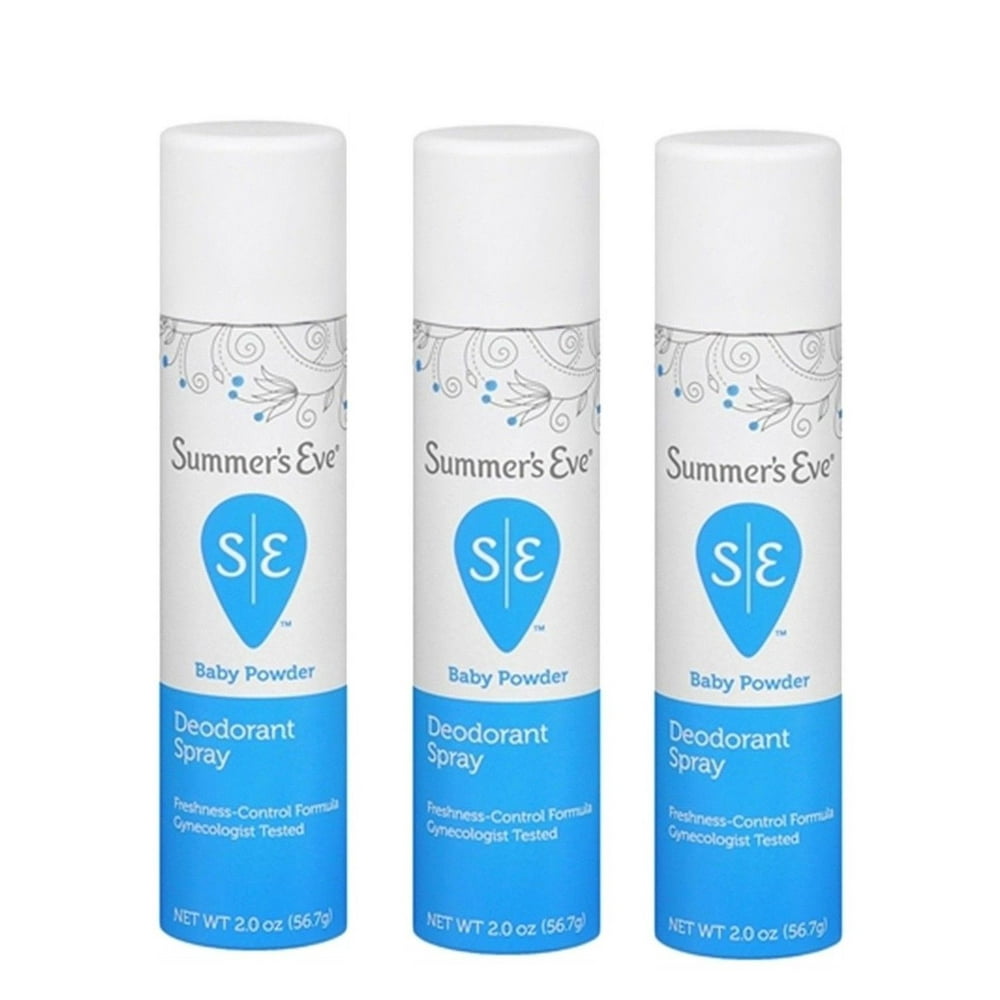 Summer�s Eve Feminine Deodorant Spray, Baby Powder 2 oz
