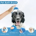 thumbnail image 6 of Dog Brush Dog Grooming Kit, 6PCS Deshedding Brush and Dematting Comb for Dogs, Cat Nail Clipper with File, Flea Comb, Bath Brush for Shedding Control at Home, Blue, 6 of 6