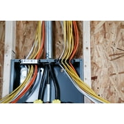 Square D by Schneider Electric HOM3060M200PQCVP Homeline 200 Amp 30-Space 60-Circuit Indoor Main Breaker Qwik-Grip Plug-On Neutral Load Center with Cover - Value Pack