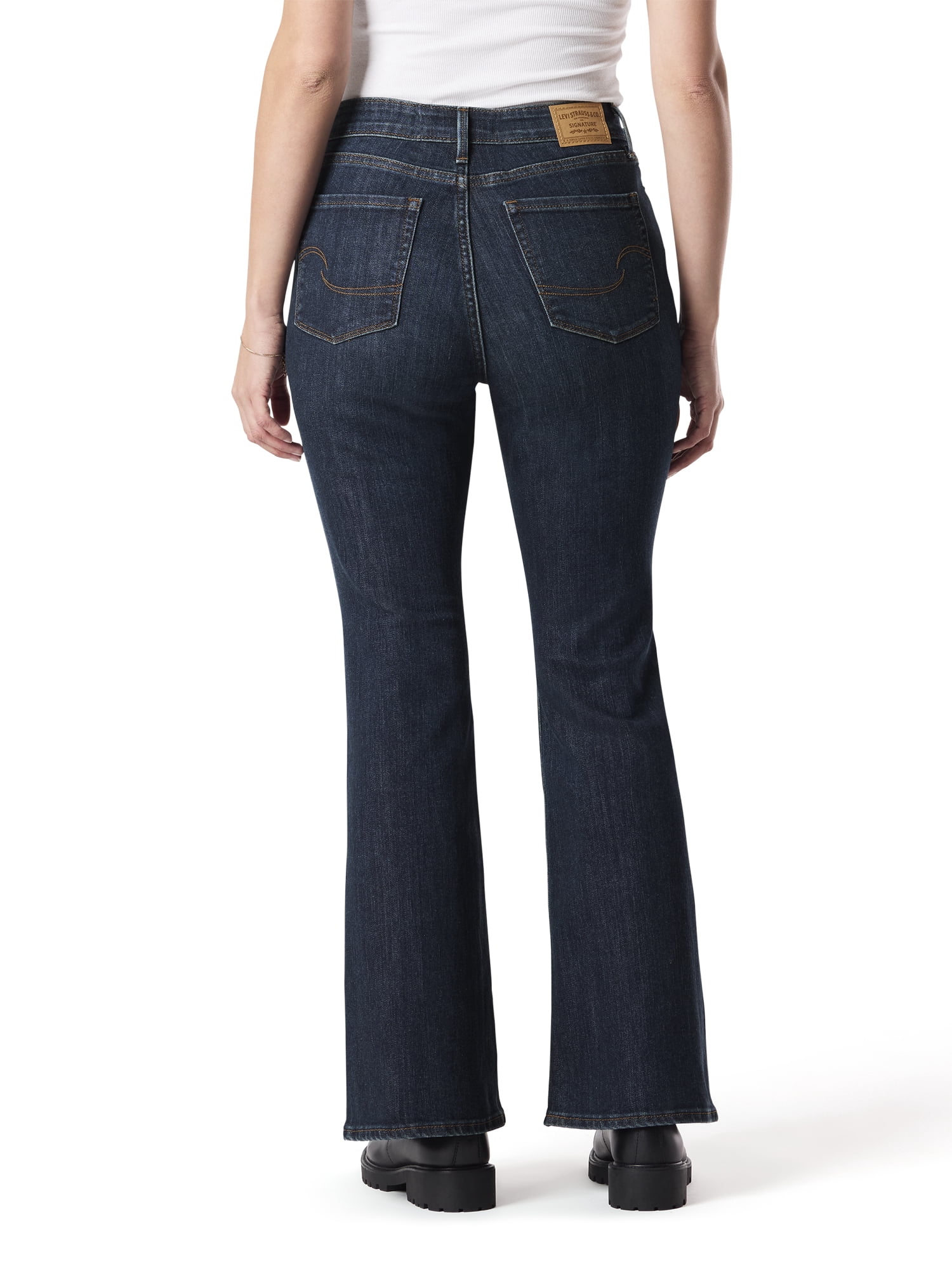 Levi Strauss Signature Women's and Women's Plus High Rise Flare Jeans