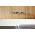 thumbnail image 3 of Kingston Brass KS5021KL Hallerbos Two-Handle Wall Mount Roman Tub Faucet, Polished Chrome, 3 of 7