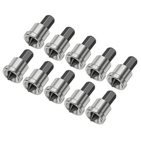 

Sturdy 10 Pcs Drywall Screw Positioning Bit Setter Dimpler Magnetic Bit Holder