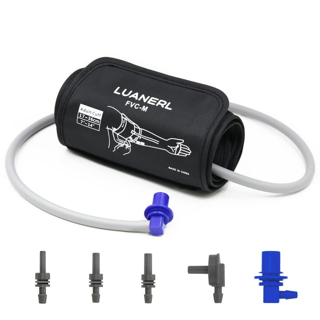 Brazalete de presión arterial LUANERL Easy Wrap, tamaño mediano, adulto