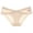 Beige, variant on Womens Seamless Underwear No Show Panties Briefs Soft Stretch Bikini, Size M