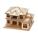 thumbnail image 5 of Rompecabezas de casas de madera 3D para adultos Colección Young Modeler Kit de modelo de madera 2 niveles, 5 of 9